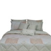 Picture of AKEMI Cotton Essentials Enclave Joy Comforter Set | 100% Cotton 650TC - Mavie (Super Single/ Queen/ King)