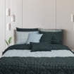 Picture of AKEMI Cotton Essentials Enclave Joy Comforter Set | 100% Cotton 650TC - Malani (Super Single/ Queen/ King)