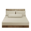 Picture of AKEMI Cotton Sateen Affinity Fitted Sheet Set | 100% Cotton - Shine 1200TC - Soya Cream (Super Single/Queen/King)