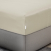 Picture of AKEMI Cotton Sateen Affinity Fitted Sheet Set | 100% Cotton - Shine 1200TC - Soya Cream (Super Single/Queen/King)