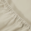 Picture of AKEMI Cotton Sateen Affinity Fitted Sheet Set | 100% Cotton - Shine 1200TC - Soya Cream (Super Single/Queen/King)