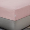 Picture of AKEMI Cotton Sateen Affinity Fitted Sheet Set | 100% Cotton - Shine 1200TC - Roselle Pink (Super Single/Queen/King)