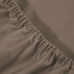 Picture of AKEMI Cotton Sateen Affinity Fitted Sheet Set | 100% Cotton - Shine 1200TC - Clayra Brown (Super Single/Queen/King)
