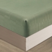 Picture of ai by AKEMI Colourkissed Collection Fitted Sheet Set | 100% MicroXT 700TC - Elvera Muted Olive (Super Single/Queen/King)