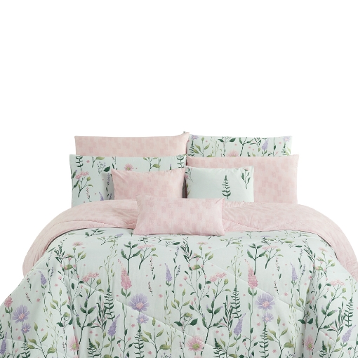 Picture of AKEMI Cotton Essentials Embrace Charm Comforter Set 600TC - Marisa (Super Single/ Queen/ King)