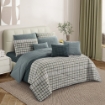 Picture of AKEMI Cotton Essentials Embrace Charm Comforter Set 600TC - Mccolls (Super Single/ Queen/ King)