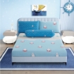 Picture of AKEMI Cotton Essentials Jovial Kids Fitted Sheet Set 600TC - Seaside Vacation (Super Single/ Queen/ King)