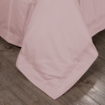Picture of AKEMI Cotton Sateen Affinity Quilt Cover Set | 100% Cotton 1200TC - Shine - Roselle Pink (Super Single/Queen/King)