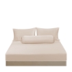 Picture of AKEMI TENCEL™ Lyocell Accord Fitted Sheet Set 1300TC - Fluffy Peach (Super Single/ Queen/ King)