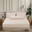 Picture of AKEMI TENCEL™ Lyocell Accord Fitted Sheet Set 1300TC - Fluffy Peach (Super Single/ Queen/ King)