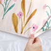 Picture of AKEMI Cotton Essentials Enclave Joy Fitted Sheet Set | 100% Cotton 650TC - Charleigh (Super Single/ Queen/ King)