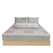 Picture of AKEMI Cotton Essentials Enclave Joy Fitted Sheet Set | 100% Cotton 650TC - Mavie (Super Single/ Queen/ King)