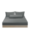 Picture of AKEMI TENCEL™ Lyocell Accord Fitted Sheet Set 1300TC - Nocturn Grey (Super Single/ Queen/ King)