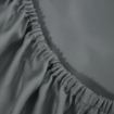 Picture of AKEMI TENCEL™ Lyocell Accord Fitted Sheet Set 1300TC - Nocturn Grey (Super Single/ Queen/ King)
