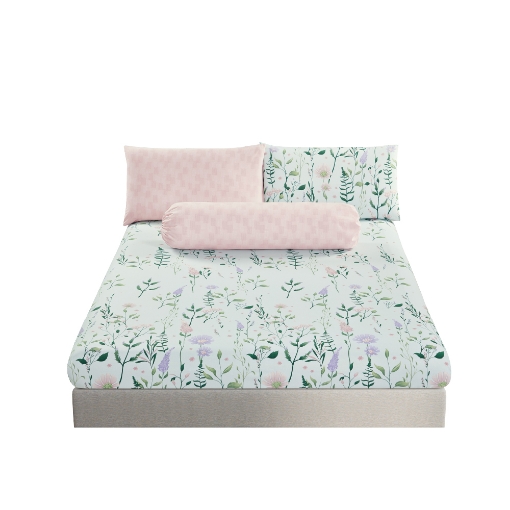 Picture of AKEMI Cotton Essentials Embrace Charm Fitted Sheet Set 600TC - Marisa (Super Single/ Queen/ King)