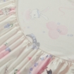 Picture of AKEMI Cotton Twill HeiQ Allergen Cheeky Cheeks Fitted Sheet Set 850TC - Flower Ballet (Super Single/ Queen/ King)