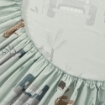 Picture of AKEMI Cotton Twill HeiQ Allergen Cheeky Cheeks Fitted Sheet Set 850TC - Roar & Explore (Super Single/ Queen/ King)