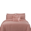 Picture of AKEMI TENCEL™ Lyocell Accord Quilt Cover Set 1300TC - Coral Rose (Super Single/Queen/King/Super King)