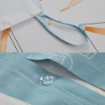 Picture of AKEMI Cotton Twill HeiQ Allergen Cheeky Cheeks Quilt Cover Set 850TC - Hard Work (Super Single/ Queen/ King)