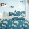 Picture of AKEMI Cotton Twill HeiQ Allergen Cheeky Cheeks Quilt Cover Set 850TC - Travel Suite (Super Single/ Queen/ King)