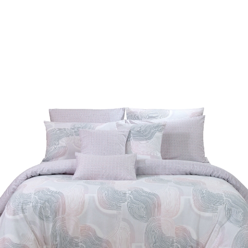 Picture of AKEMI Cotton Twill Adore Lightweight Comforter Set 850TC - Oskie (Queen/ King)