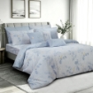Picture of AKEMI Cotton Twill Adore Quilt Cover Set | 100% Cotton 850TC - Haukea (Super Single/Queen/King)