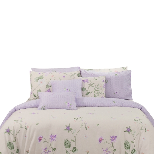 Picture of AKEMI Cotton Twill Adore Quilt Cover Set | 100% Cotton 850TC - Joerie (Super Single/Queen/King)