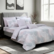 Picture of AKEMI Cotton Twill Adore Quilt Cover Set | 100% Cotton 850TC - Oskie (Super Single/Queen/King)