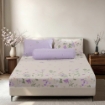 Picture of AKEMI Cotton Twill Adore Fitted Sheet Set | 100% Cotton 850TC - Joerie (Super Single/ Queen/ King)