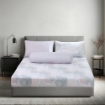 Picture of AKEMI Cotton Twill Adore Fitted Sheet Set | 100% Cotton 850TC - Oskie (Super Single/ Queen/ King)