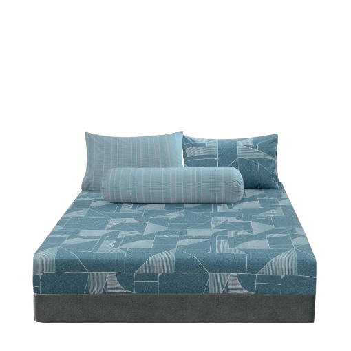 Picture of AKEMI Cotton Twill Adore Fitted Sheet Set | 100% Cotton 850TC - Rudolph (Super Single/ Queen/ King)