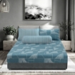 Picture of AKEMI Cotton Twill Adore Fitted Sheet Set | 100% Cotton 850TC - Rudolph (Super Single/ Queen/ King)