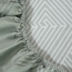 Picture of AKEMI Cotton Twill Adore Fitted Sheet Set | 100% Cotton 850TC - Sariyah (Super Single/ Queen/ King)
