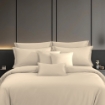 Picture of AKEMI TENCEL™ Touch Colour Elegance Quilt Cover Set 1250TC - Nude Blossom (Super Single/ Queen/ King)