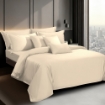Picture of AKEMI TENCEL™ Touch Colour Elegance Quilt Cover Set 1250TC - Nude Blossom (Super Single/ Queen/ King)