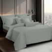 Picture of AKEMI TENCEL™ Touch Colour Elegance Quilt Cover Set 1250TC - Willow Grey (Super Single/ Queen/ King)