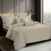 Picture of AKEMI TENCEL™ Touch Colour Elegance Quilt Cover Set 1250TC - Regal Taupe (Super Single/ Queen/ King)