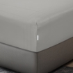 Picture of AKEMI Cotton Sateen Affinity Fitted Sheet Set | 100% Cotton - Shine 1200TC - Vapor Grey (Super Single/Queen/King)