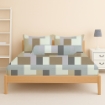 Picture of ai by AKEMI Cheery Collection Fitted Sheet Set 650TC (Super Single/Queen/King) - Vail