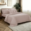 Picture of AKEMI Cotton Sateen Affinity Quilt Cover Set | 100% Cotton 1200TC - Shine - Hushed Violet (Super Single/Queen/King)