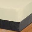 Picture of AKEMI Cotton Essentials Colour Home Divine Fitted Sheet Set 600TC - Eggshell White (Super Single/Queen)