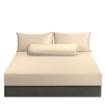 Picture of AKEMI TENCEL™ Touch Colour Elegance Fitted Sheet Set 1250TC - Nude Blossom (Super Single/ Queen/ King)