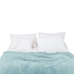 Picture of AKEMI Colourlush Flannel Blanket - Skybeat Blue (150cm x 200cm)