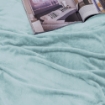 Picture of AKEMI Colourlush Flannel Blanket - Skybeat Blue (150cm x 200cm)
