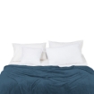 Picture of AKEMI Colourlush Flannel Blanket - Noir Navy (150cm x 200cm)
