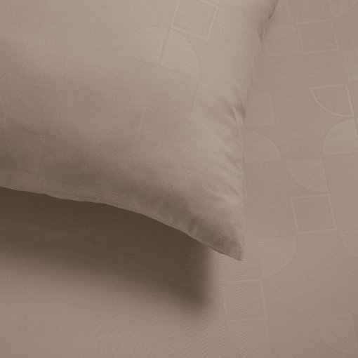 Picture of ai by AKEMI Colourkissed Collection Pillow Case | 100% MicroXT 700TC (48 x 74 cm) - Nellie Walnut Brown