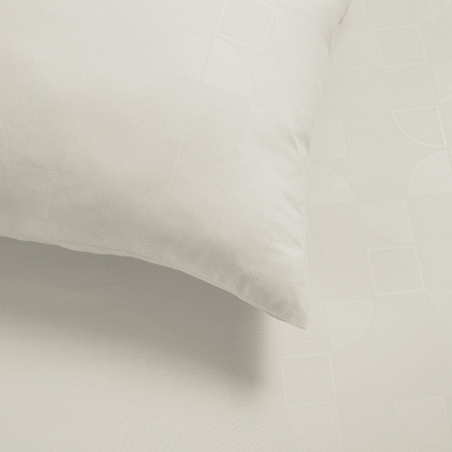 Picture of ai by AKEMI Colourkissed Collection Pillow Case | 100% MicroXT 700TC (48 x 74 cm) - Nellie Almond White