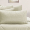 Picture of ai by AKEMI Colourkissed Collection Pillow Case | 100% MicroXT 700TC (48 x 74 cm) -Elvera Pale Khaki