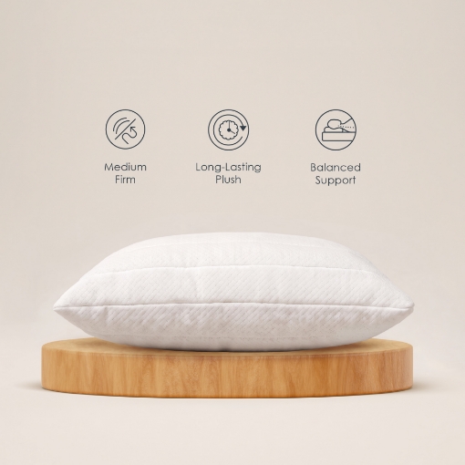 Picture of AKEMI Sleep Essential Quilted Fibrefil Pillow