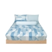 Picture of AKEMI Cotton Essentials Enclave Joy Fitted Sheet Set | 100% Cotton 650TC - Omaira (Super Single/ Queen/ King)